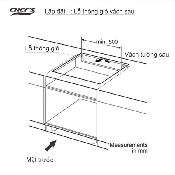 Bếp từ Chef's EH-DIH888 ( liên hệ để có giá tốt nhất )